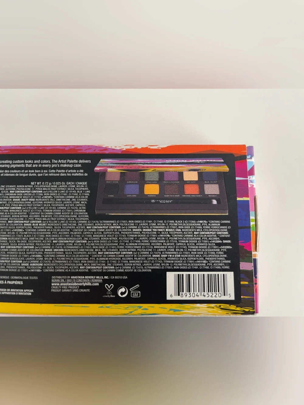 Anastasia Beverly Hills Artist Eyeshadow Palette